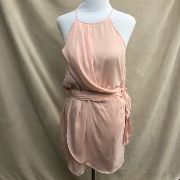 Lovers + Friends Dresses & Skirts - Lovers + FRIENDS blush tie-waist dress